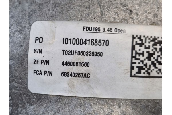 2023 Jeep Grand Cherokee WL Front Differential 68340267AC Catalog number of the part 68340267AC