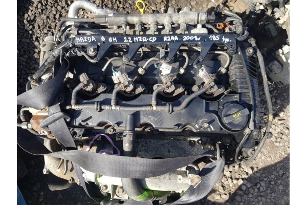 MAZDA 6 GH 2 2 MZR CD 2009 ENGINE COMPLETE SET R2AA 185 THOUSAND KM