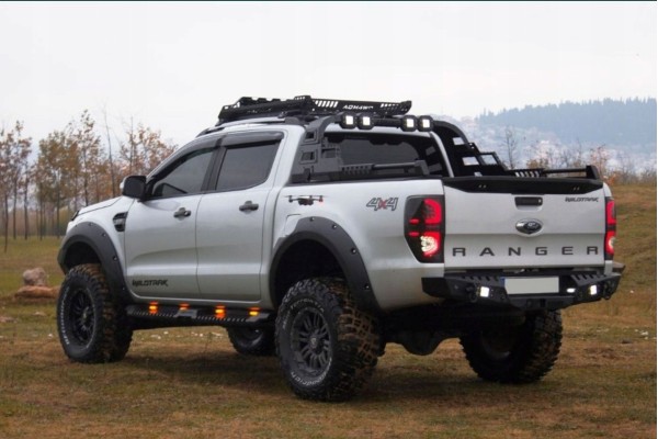 Rear bumper Combat rear 4x4 Offroad Ford Ranger 2012 2022 Installation side rear