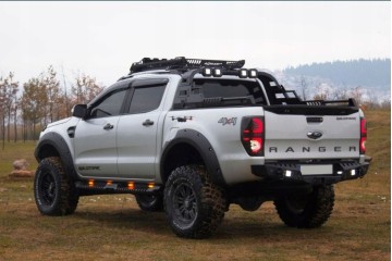 Rear bumper Combat rear 4x4 Offroad Ford Ranger 2012 2022 Installation side rear