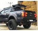 Parachoques trasero estilo Combat para Ford Ranger 4x4 2012-2022