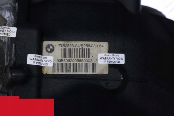 BMW X5 E70 3 0d 3 0sd Bridge Dyfer Rear 3 64 7552523 Part manufacturer BMW OE