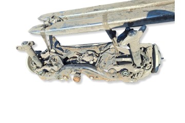 LAND ROVER EVOQUE II 19 25 REAR BRIDGE DYFER BEAM K8D2 4N053 AC