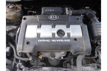 ENGINE KIA CERATO 1 6 16V G4ED COMPLETE FILM 167 THOUSAND