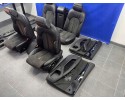 AUDI A8 D4 ARMCHAIRS COUCH LEATHER BLACK ALCANTARA Catalog number of the part audi1234
