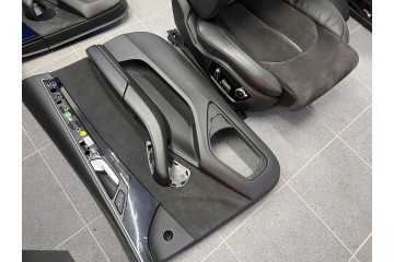 AUDI A8 D4 ARMCHAIRS COUCH LEATHER BLACK ALCANTARA Transmission type automatic