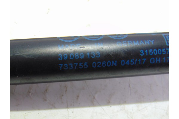 39089133  AMORTIGUADORES MALETERO / PORTON OPEL CORSA E Selective 2017 39089133 204721 OPEL - 2