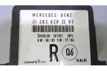 2038202285 CENTRALITA CIERRE MERCEDES-BENZ CLASE C (BM 203) BERLINA * 2005 2038202285 161886 MERCEDES-BENZ - 2
