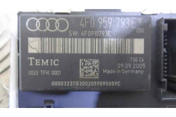 4F0959793E MODULO CONFORT AUDI A6 BERLINA (4F2) 2.7 TDI 2005 4F0959793E 157050 AUDI - 1
