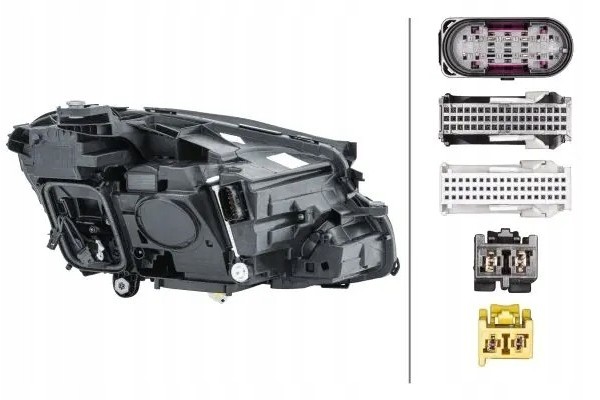 HEADLAMP LAMP 1EX 012 076 611 HELLA Packaging status original
