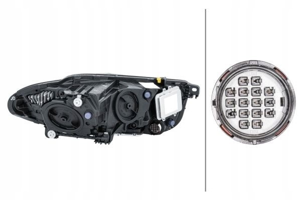 HEADLIGHT LAMP LEFT BI XENON LED
