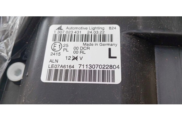 Headlight Left D3S angled AUDI A4 B8 11 07 10 11 Catalog number of the part 711307022804