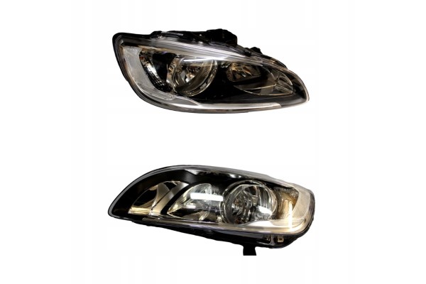 VOLVO S60 V60 Front Headlights Set Original EUR 31420115 31420116