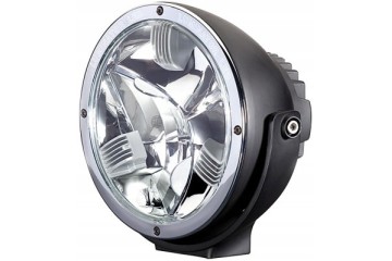 HELLA LUMINATOR FULL LED CHROME RING HEADLAMP