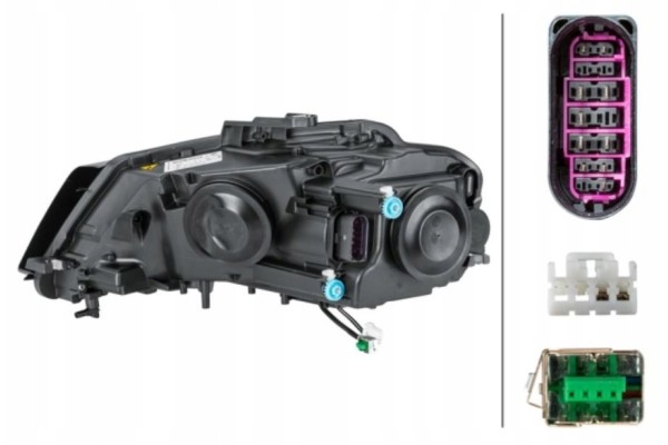 AUDI HELLA HEADLAMP Part manufacturer Hella