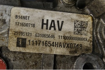 Engine Post B14NET 1 4 Mokka X lift Version European