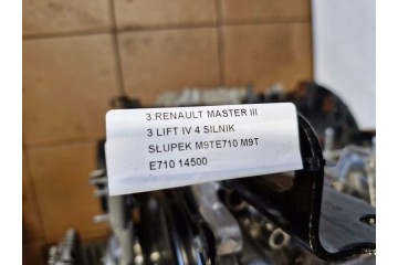 RENAULT MASTER III 3 LIFT IV 4 2 3 DCI BI TURBO ENGINE POST M9TE710 M9T Engine type diesel