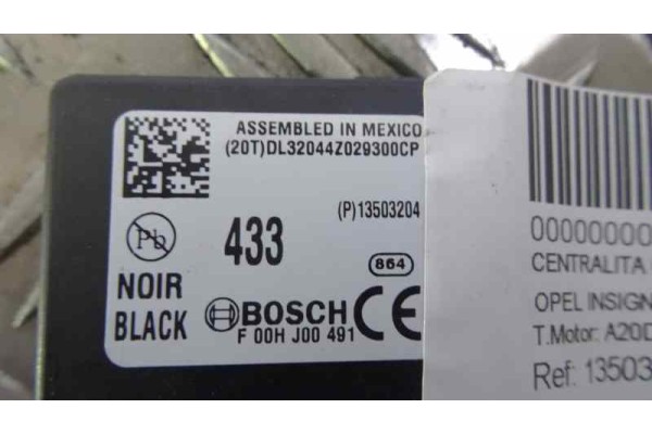 13503204 CENTRALITA CIERRE OPEL INSIGNIA BERLINA Edition 2010 13503204 157025 OPEL - 1