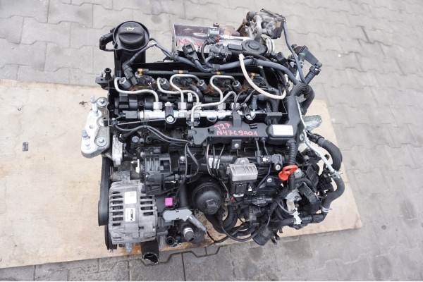 Motor N47C9A01 Toyota Avensis T27 T29 BMW 1.6 D4D 82,000 km Completo