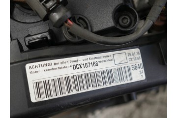 COMPLETE ENGINE DCX DCXA 1 6 TDI VW PASSAT B8 SUPERB III ASSEMBLY REPLACEMENT Engine type diesel