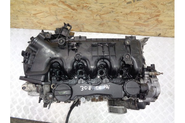 Motor operativo Peugeot 308 y T7 1.6 HDI 90CV 2007 - 9H02 10JBBU