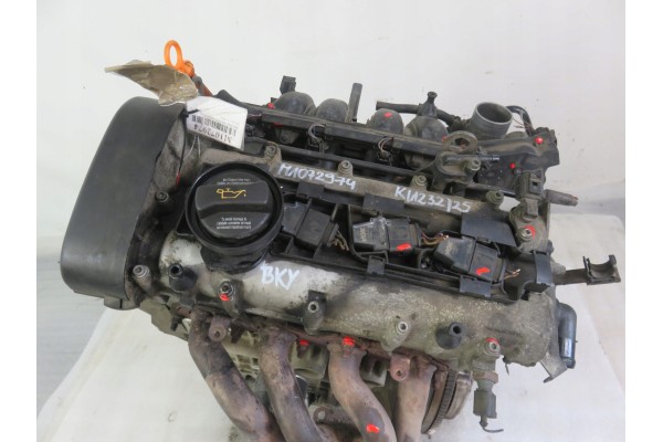 ENGINE SKODA FABIA 1 4 16V 75 KM BKY Catalog number of the part BKY