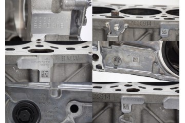 Motor BMW B57D30B Bloque Inferior Pistón Cigüeñal para G60 G61 G70 