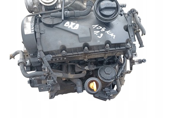 Motor VW Golf V Touran Seat Toledo III 1.9 TDI 105HP BXE 100 FUNCIONAL