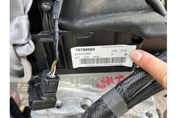 Motor Completo BMW X1 F48 Mini Cooper 2.0 D B47C20A