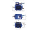 Electric motor for boat pontoon yacht car bus quada buggy Car type passenger cars