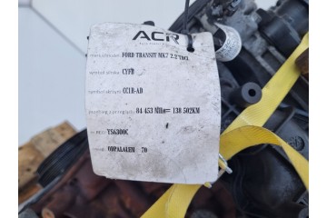 Motor completo Ford Transit VII MK7 2.2 TDCI 125CV con kilometraje doc
