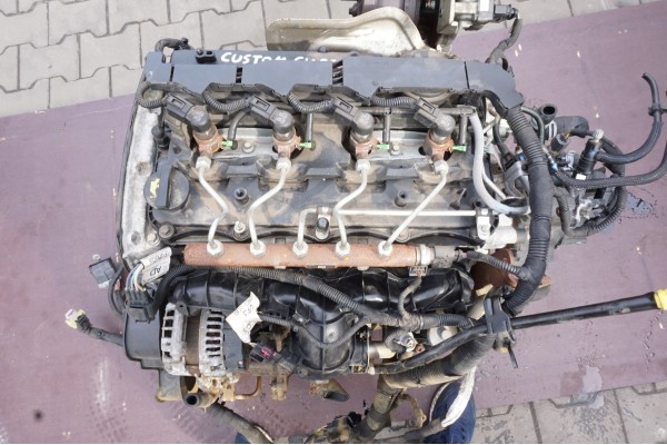 ENGINE CVFF FORD TRANSIT CUSTOM 2 2 TDCI COMPLETE 103 THOUSAND KM Catalog number of the part SILNIK CVFF FORD TRANSIT CUSTOM 2 2