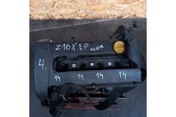 PETROL ENGINE OPEL MERIVA A Z16XEP 1 6 B Catalog number of the part Z16XEP
