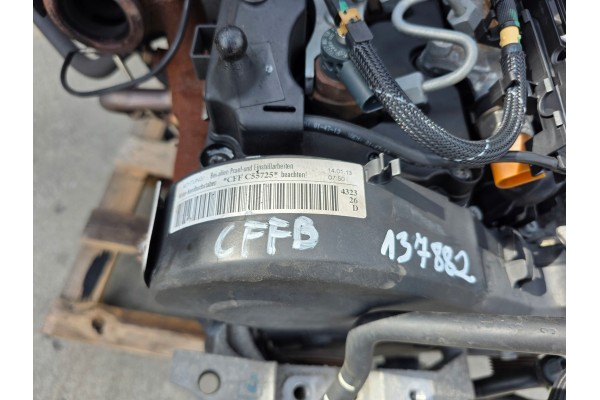 Motor Completo Audi VW Seat Skoda 2.0 TDI CFF CFFB 137882 km Original