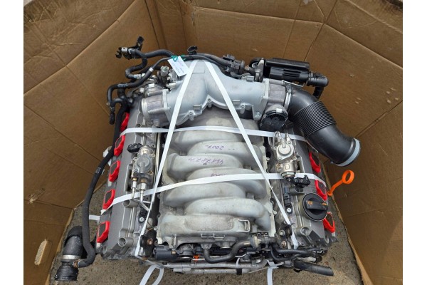 COMPLETE ENGINE AUDI S6 5 2 V10 FSI BXA NR MAG 441787M Catalog number of the part BXA