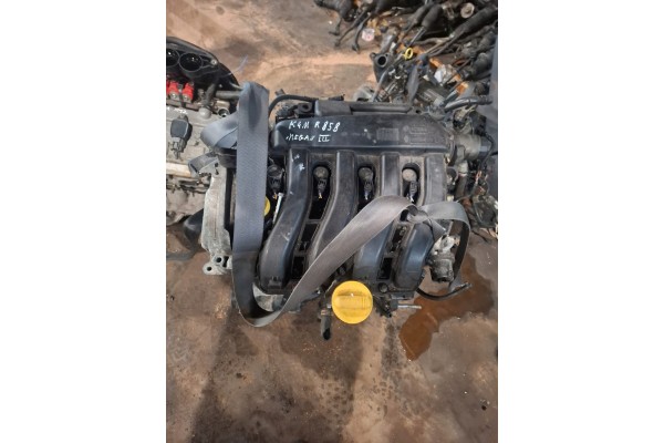 ENGINE RENAULT 1 6 K4M858 MEGANE III 1 6 16V K4MR858 COMPLETE WITH SUPPORT