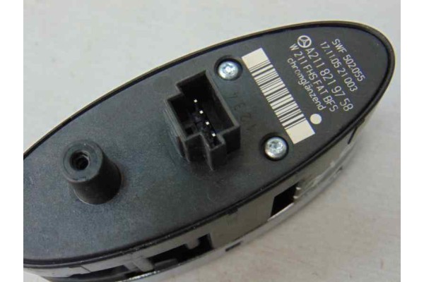 A2118219958 MANDO ELEVALUNAS DELANTERO DERECHO MERCEDES-BENZ CLASE E (BM 211) BERLINA