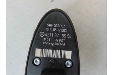 A2118219958 MANDO ELEVALUNAS DELANTERO DERECHO MERCEDES-BENZ CLASE E (BM 211) BERLINA