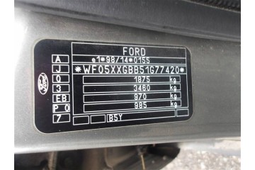 ENGINE FORD MK3 2 0 16V CJBB CJBA FILM Part manufacturer Ford OE