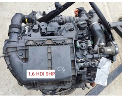 ENGINE COMPLETE INJECTION TURBO PEUGEOT CITROEN 1 6HDI 9HP DV6DTED 175000KM