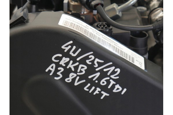 COMPLETE ENGINE 1 6 TDI CRK CRKB A3 8V GOLF VII OCTAVIA III ASSEMBLY REPLACEMENT Version European