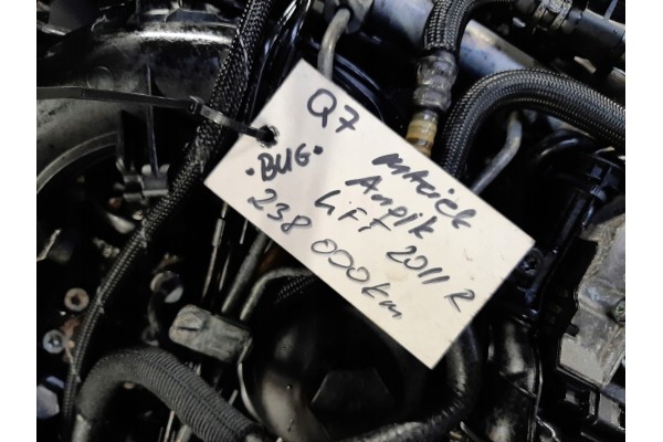 AUDI Q7 4L ENGINE COMPLETE BUG 3 0 TDI 238000KM Catalog number of the part BUG 3 0 TDI