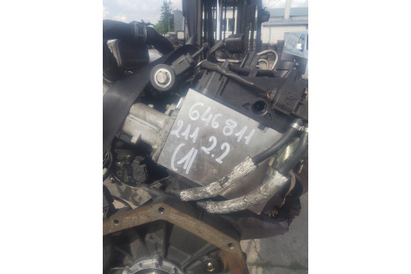 Mercedes E W211 LIFT 06 09 COMPLETE ENGINE 2 2 646811 Catalog number of the part 646811 W211