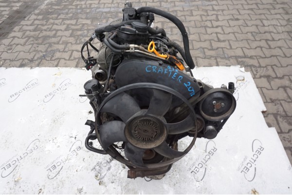 ENGINE BJK COMPLETE VOLKSWAGEN CRAFTER 2 5 TDI 112 THOUSAND KM