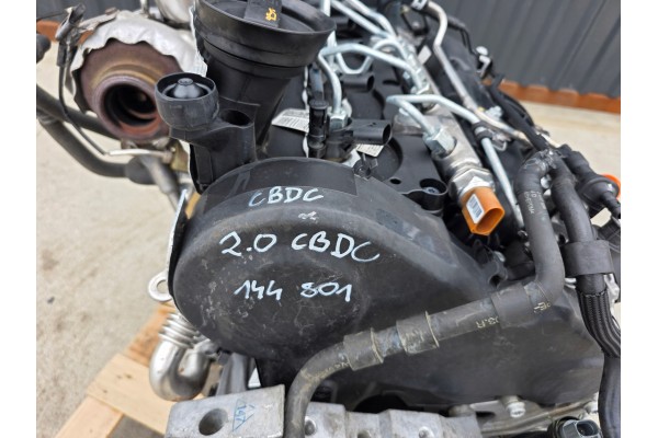 Motor Completo Audi VW Seat Skoda 2.0 TDI CBD CBDC 144801 km Original