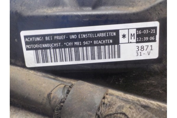 ENGINE POST CHY SKODA FABIA III 2021R 60 KM 1 0 MPI Part manufacturer Skoda OE