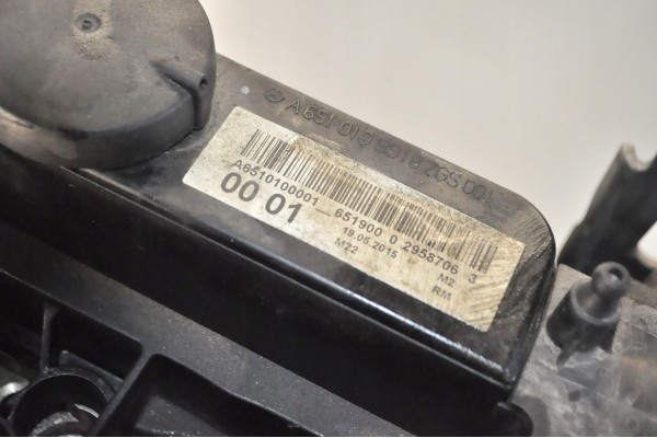 MERCEDES W204 W207 A207 2 2 DCI 170HP 177HP ENGINE 651900 651911 172tys Engine type diesel