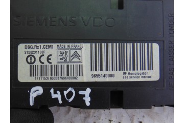 9655140080 MODULO ELECTRONICO PEUGEOT 407 COUPÉ Pack 2006 9655140080 199498 PEUGEOT - 1