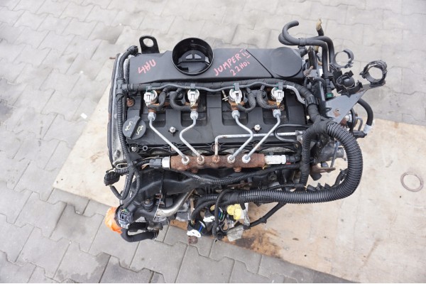 ENGINE 4HU FIAT CITROEN PEUGEOT 2 2 JTD HDI COMPLETE 114 THOUSAND KM Catalog number of the part SILNIK 4HU FIAT CITROEN PEUGEOT 