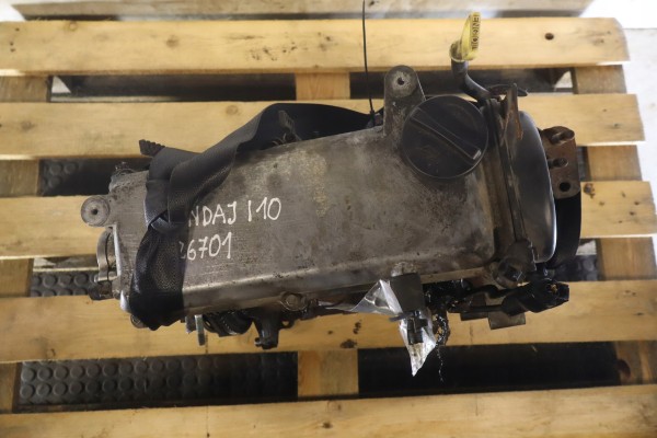 ENGINE HYUNDAI I10 AND 1 1 66KM G4HG TEST FILM Product weight with unit packaging 100 kg